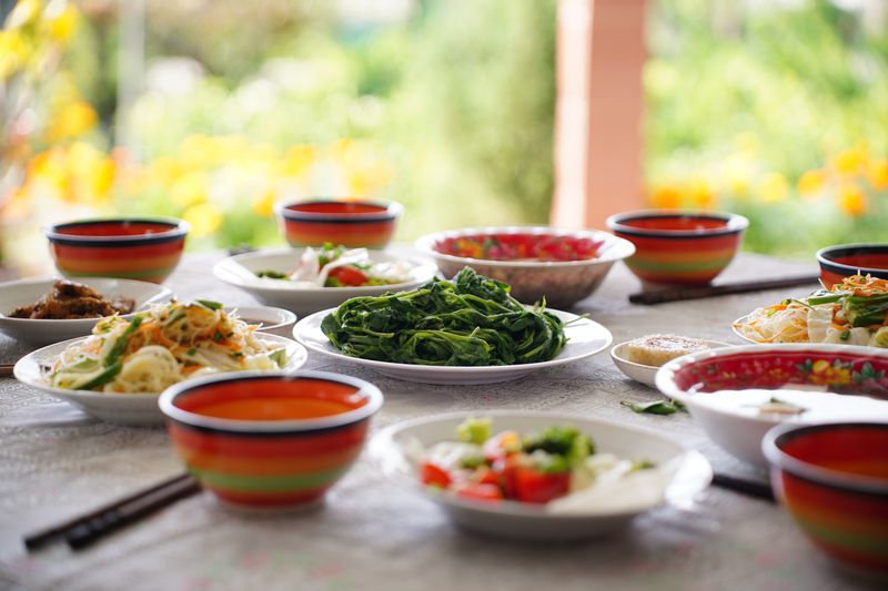 Seasonal fresh ingredient bowls at Marcos
